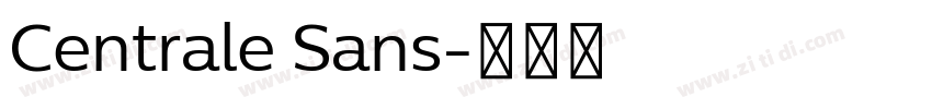 Centrale Sans字体转换